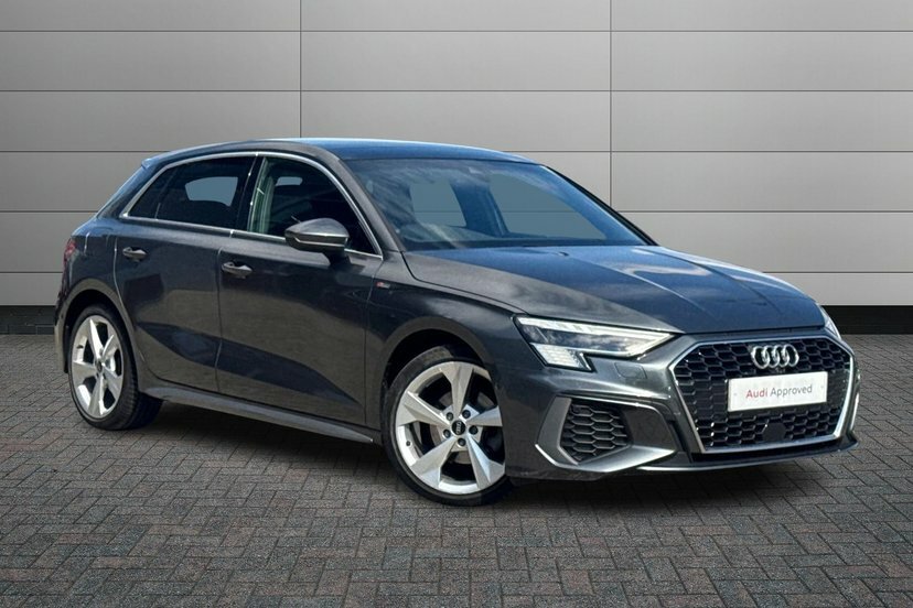 Audi A3 1.5 Tfsi 35 S Line Sportback S Tronic Grey