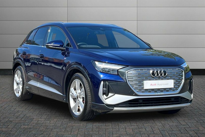 Audi Q4 E Tron 45 S Line Suv 82Kwh 286 Ps Blue