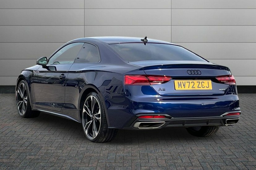 Audi A5 2.0 Tfsi 45 Black Edition Coupe S Troni Blue #3