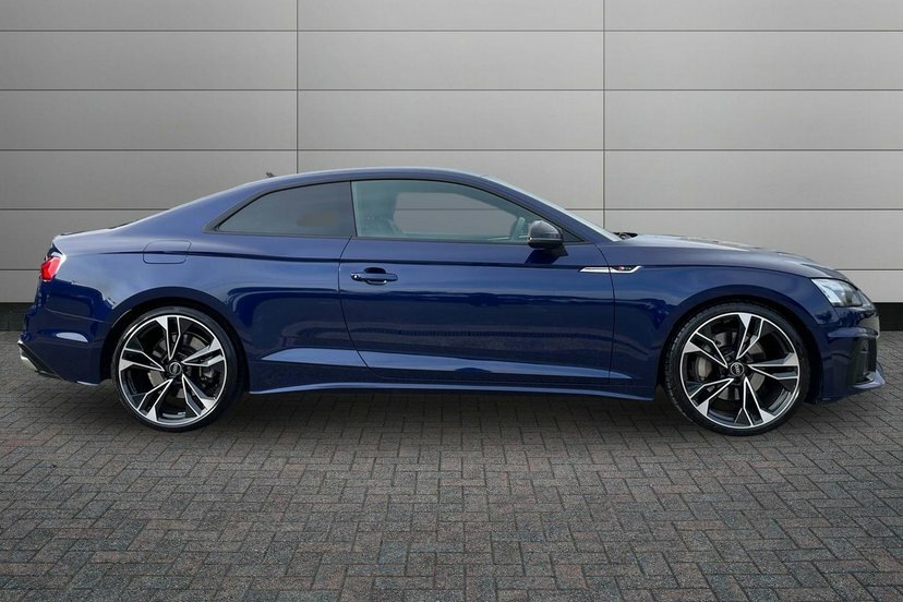 Audi A5 2.0 Tfsi 45 Black Edition Coupe S Troni Blue #4