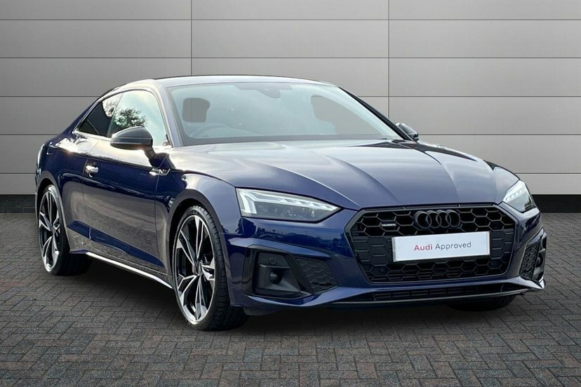 Audi A5 2.0 Tfsi 45 Black Edition Coupe S Troni Blue