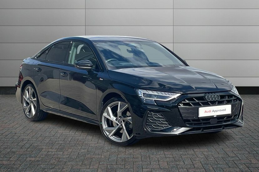 Audi A3 1.5 Tfsi 35 Black Edition Saloon S Tron Black
