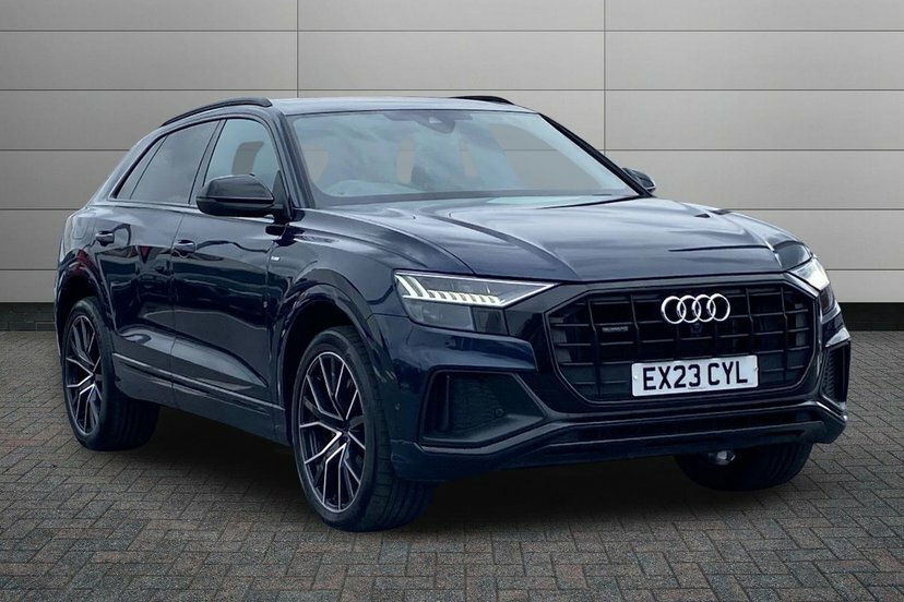 Audi Q8 3.0 Tdi V6 50 Black Edition Suv Tiptron Blue