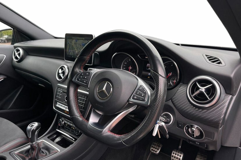 Mercedes-Benz A Class A200d Amg Line Premium Hatchback ET65ZSW Grey #5