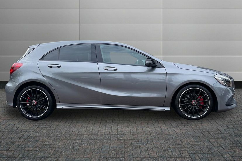 Mercedes-Benz A Class A200d Amg Line Premium Hatchback ET65ZSW Grey #3