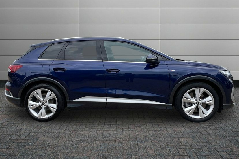 Audi Q4 E Tron 40 S Line Suv 82Kwh 204 Ps WF23LKA Blue #4