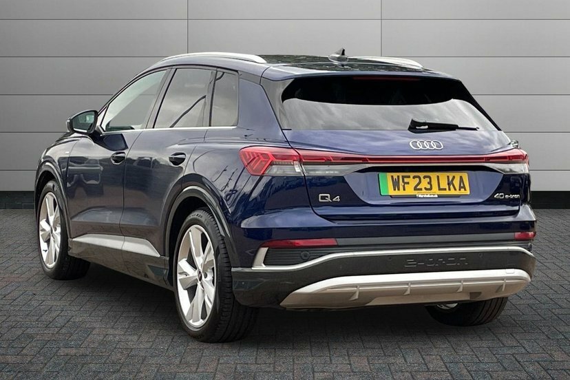Audi Q4 E Tron 40 S Line Suv 82Kwh 204 Ps WF23LKA Blue #3