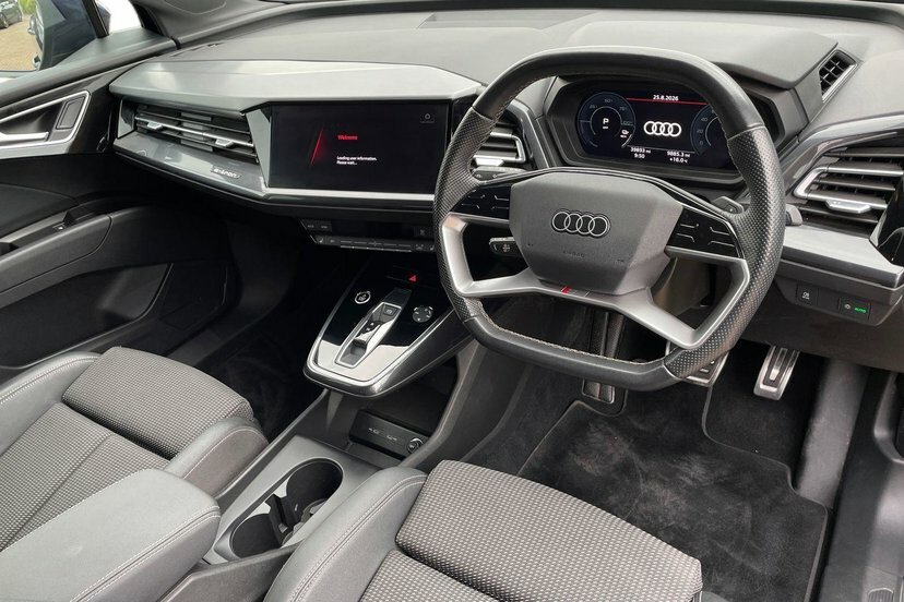 Audi Q4 E Tron 40 S Line Suv 82Kwh 204 Ps WF23LKA Blue #6