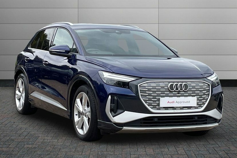 Audi Q4 E Tron 40 S Line Suv 82Kwh 204 Ps Blue
