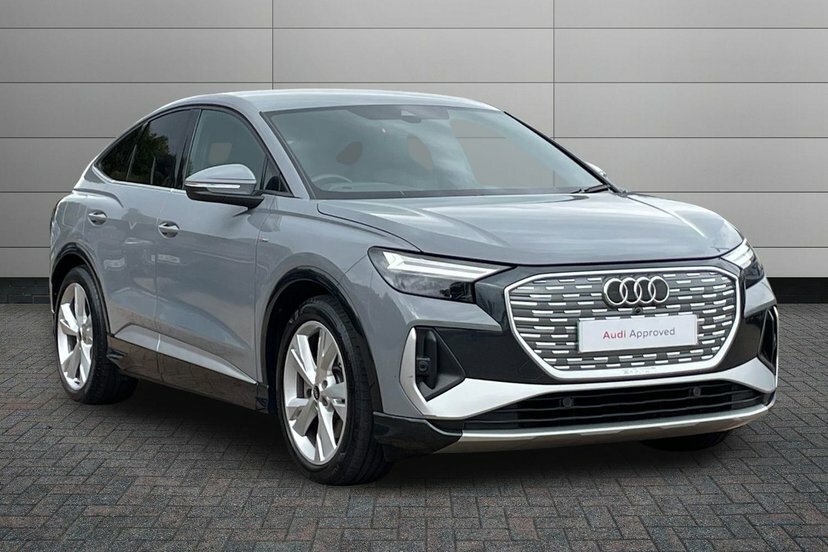 Audi Q4 E Tron 40 S Line Sportback 82Kwh 204 P Grey