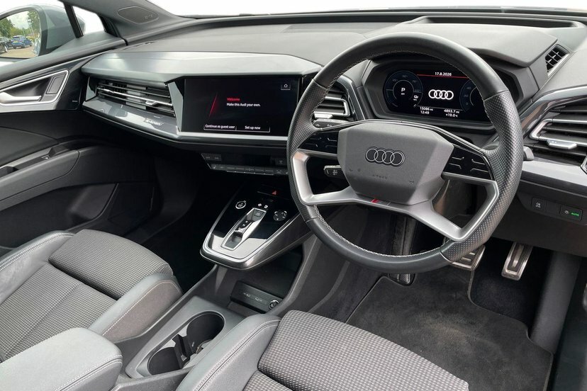 Audi Q4 E Tron 40 S Line Sportback 82Kwh 204 P Grey #6