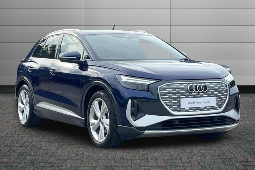Audi Q4 E Tron 40 S Line Suv 82Kwh 204 Ps Blue