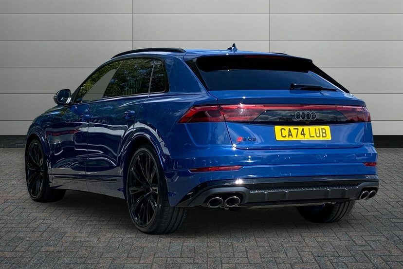Audi SQ8 4.0 Tfsi V8 Black Edition Tiptronic Quattro Blue #3