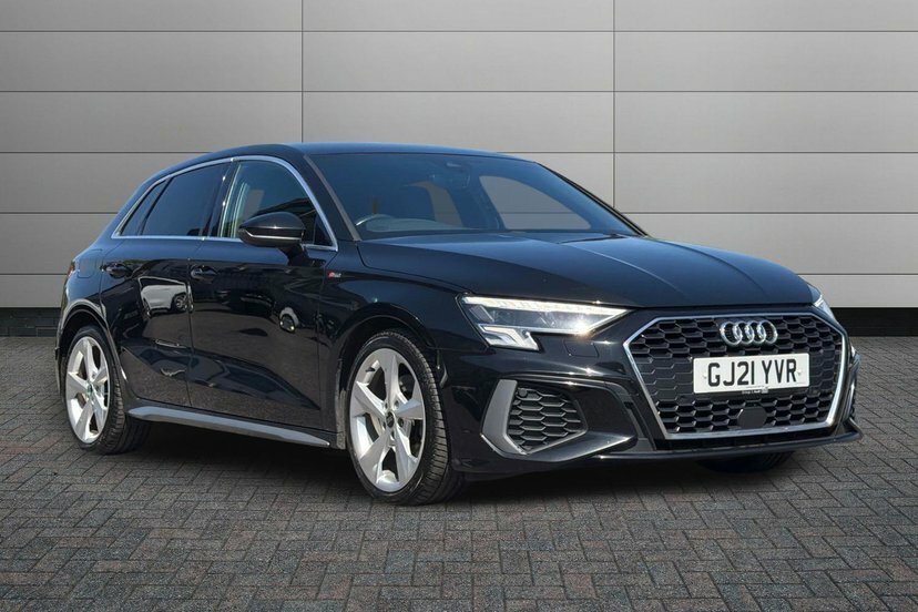 Audi A3 1.5 Tfsi 35 S Line Sportback S Tronic Black