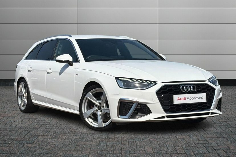 Audi A4 Avant 2.0 Tfsi 35 S Line Estate S Tronic 150 White