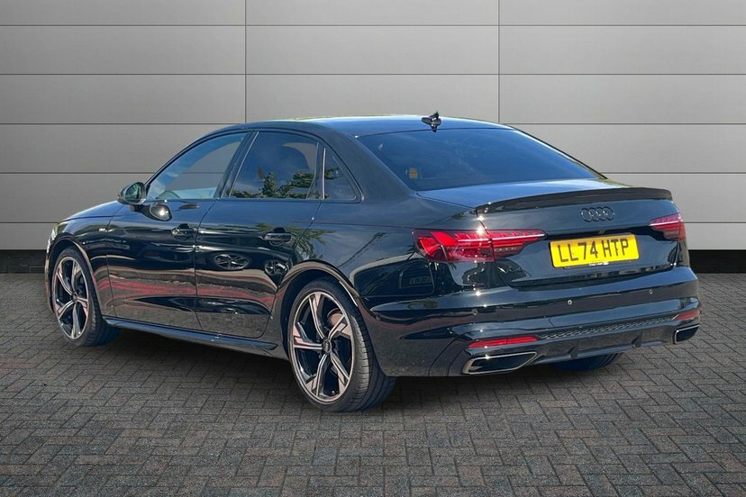 Audi A4 2.0 Tfsi 35 Black Edition Saloon S Tron Black #3