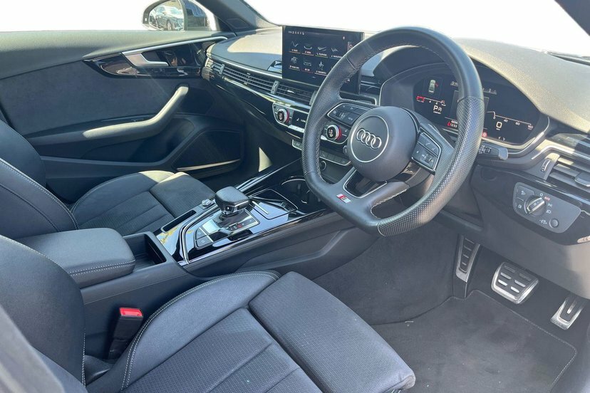 Audi A4 2.0 Tfsi 35 Black Edition Saloon S Tron Black #6