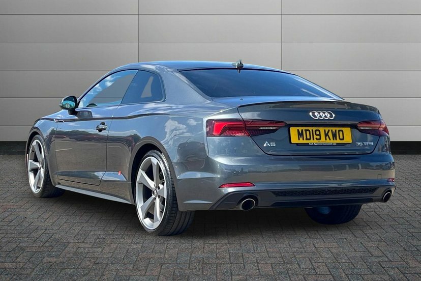 Audi A5 2.0 Tfsi 35 Black Edition Coupe S Troni Grey #3