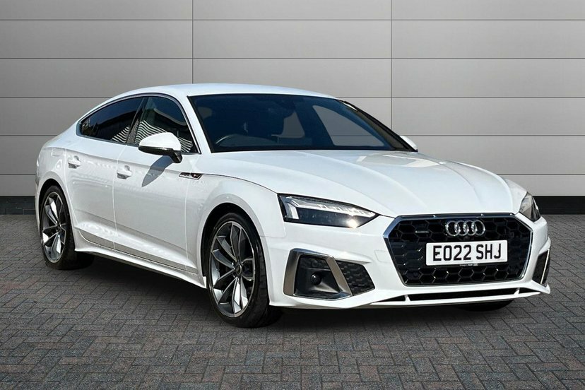Audi A5 2.0 Tdi 40 S Line Sportback S Tronic Qu White