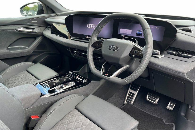 Audi Q6 E-Tron 83Kwh Black Edition Suv 252 Ps EF26TRV Blue #6