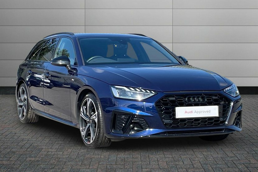 Audi A4 Avant 2.0 Tfsi 40 Black Edition Estate S Tron Blue