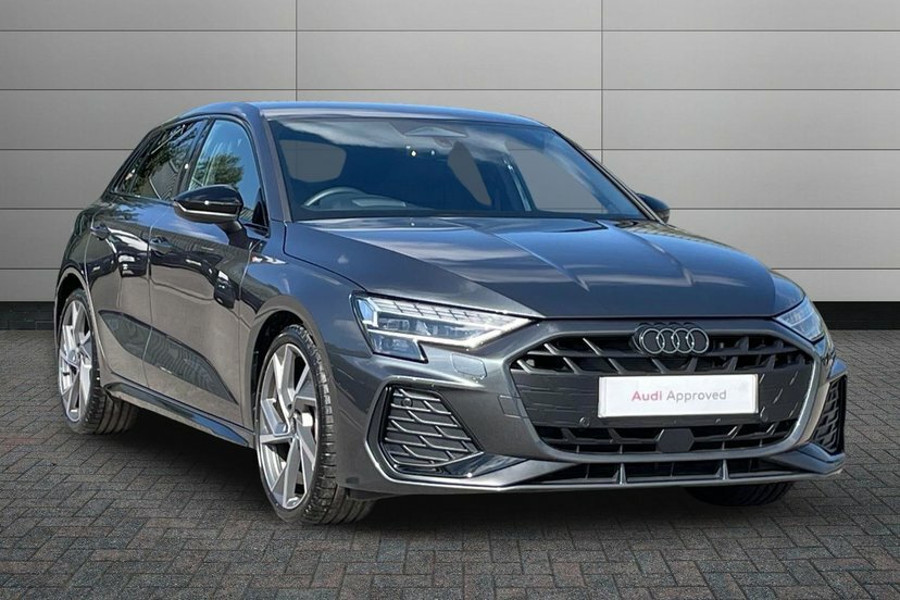 Audi A3 1.5 Tfsi Black Edition Sportback Grey
