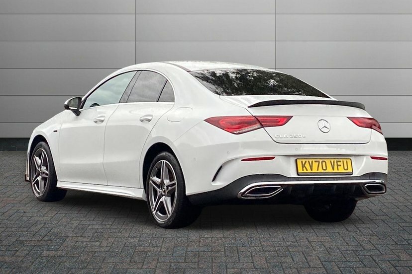 Mercedes-Benz CLA Class 1.3 Cla250e 15.6Kwh Amg Line Premium Coupe P White #2