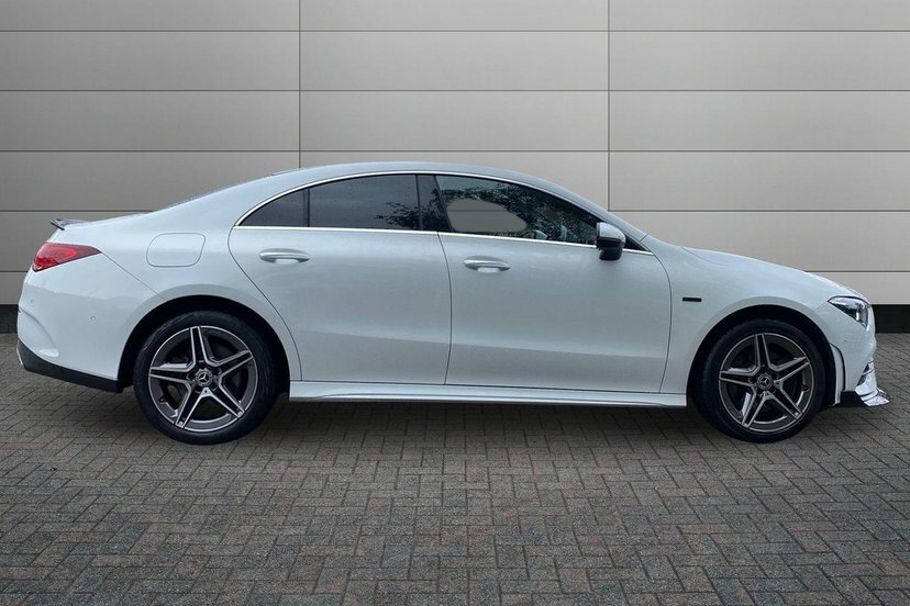 Mercedes-Benz CLA Class 1.3 Cla250e 15.6Kwh Amg Line Premium Coupe P White #3