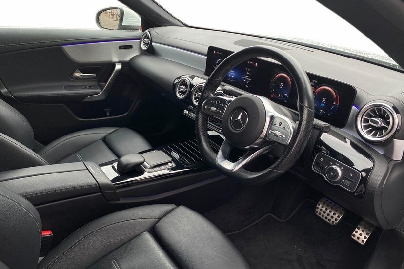 Mercedes-Benz CLA Class 1.3 Cla250e 15.6Kwh Amg Line Premium Coupe P White #5