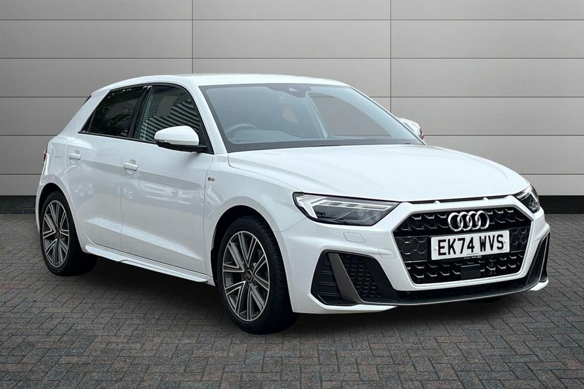 Audi A1 1.0 Tfsi 30 S Line Sportback S Tronic White