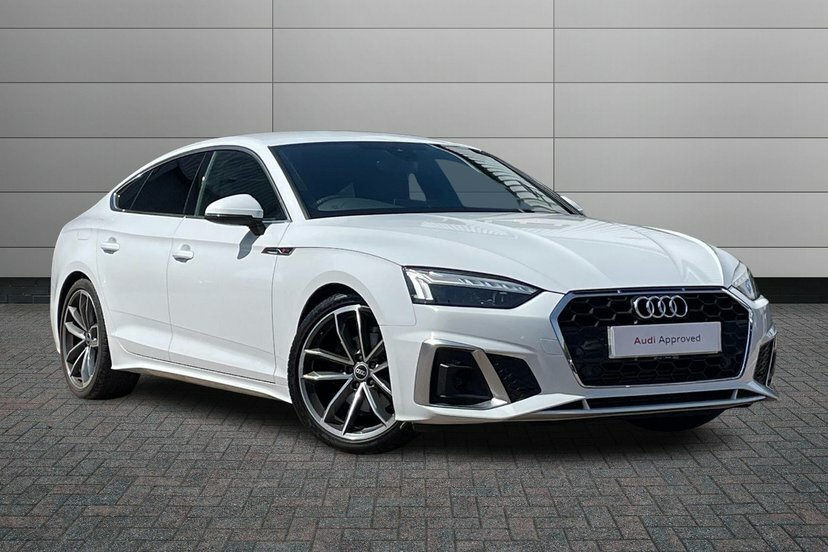 Audi A5 2.0 Tfsi 35 S Line Sportback S Tronic White