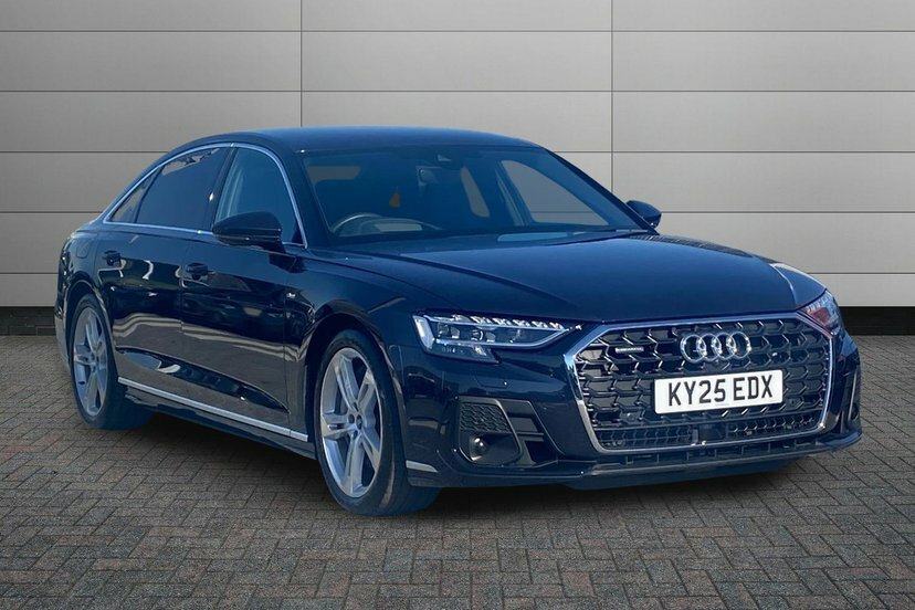 Audi A8 3.0 Tfsie V6 60 S Line Saloon Plug-in H Blue