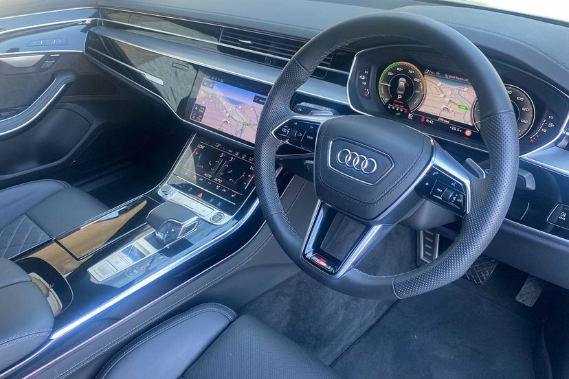 Audi A8 3.0 Tfsie V6 60 S Line Saloon Plug-in H Blue #6