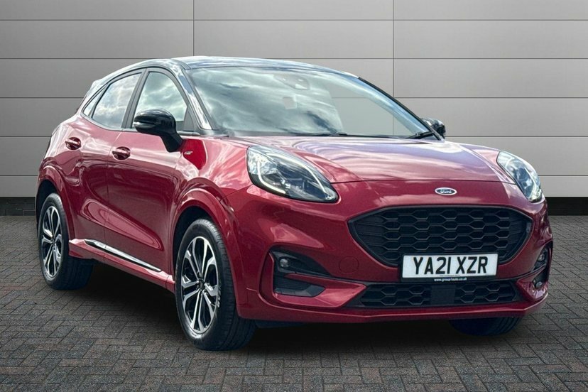Ford Puma 1.0T Ecoboost Mhev St-line Suv Red