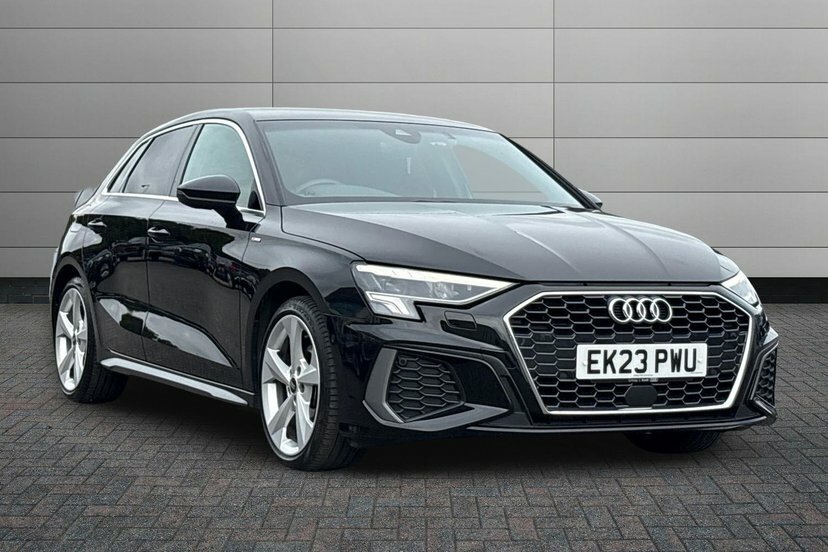 Audi A3 1.5 Tfsi 35 S Line Sportback S Tronic Black