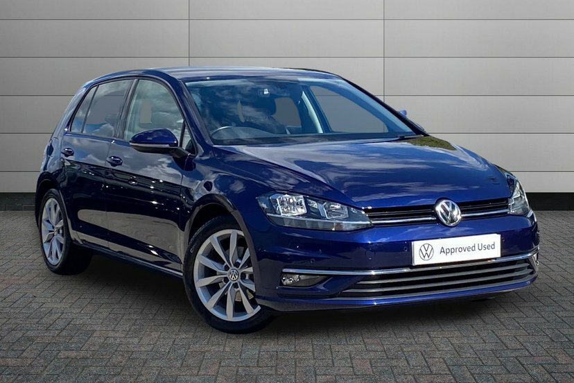 Volkswagen Golf 1.5 Tsi Evo Gpf Gt Hatchback Dsg 150 P Blue