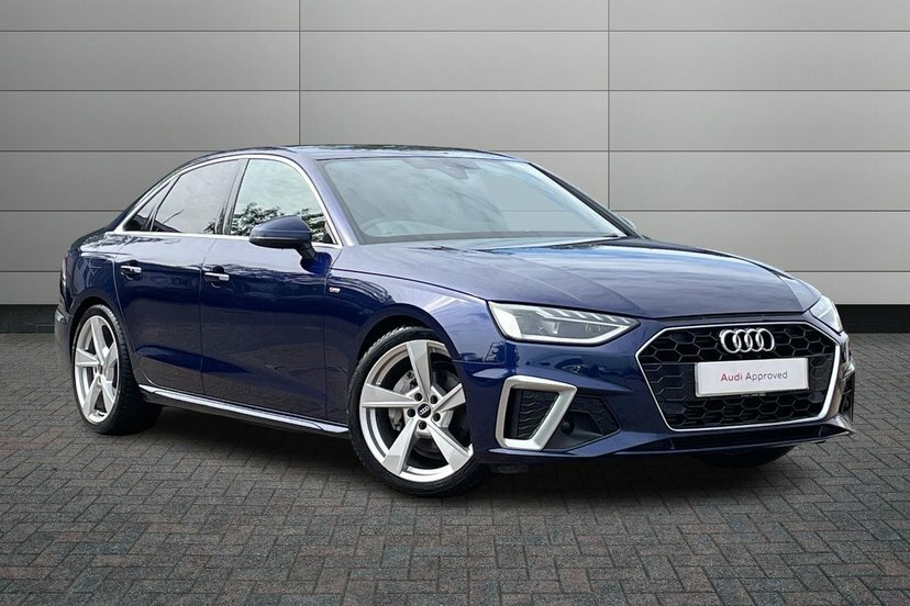 Audi A4 2.0 Tfsi 40 S Line Saloon S Tronic 204 Blue