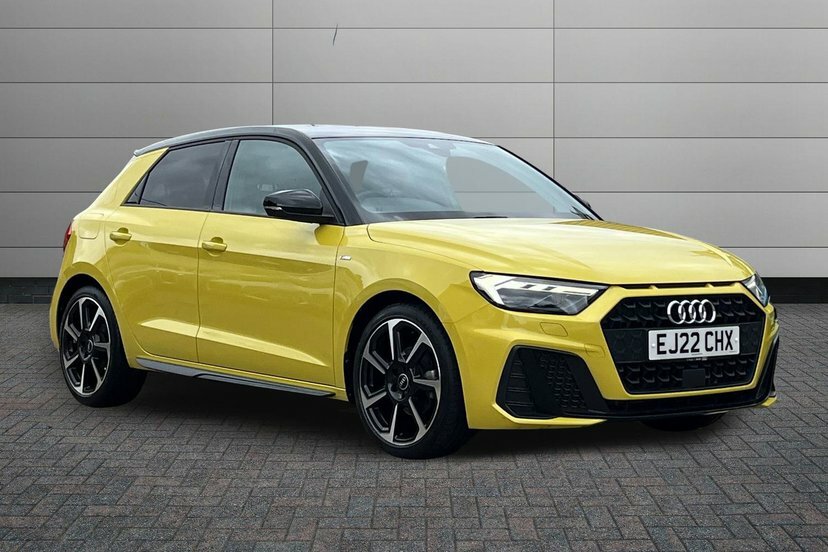 Audi A1 1.0 Tfsi 30 Black Edition Sportback S T Yellow