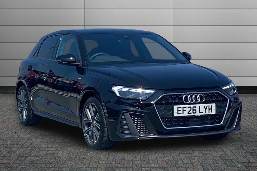 Audi A1 1.0 Tfsi 25 S Line Sportback S Tronic Black