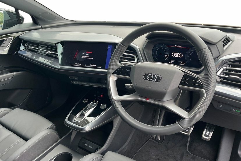 Audi Q4 E Tron 45 S Line Sportback 82Kwh 286 P Black #6