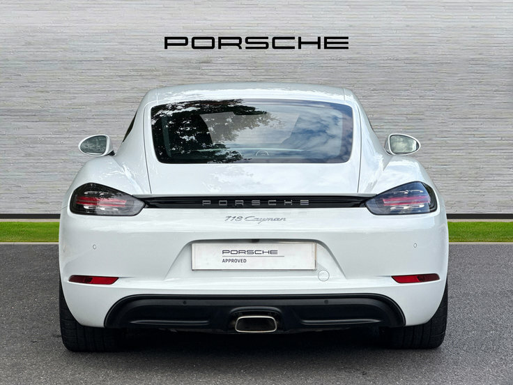 Porsche 718 Cayman 2.0T Coupe Gpf Pdk 300 Ps White #4