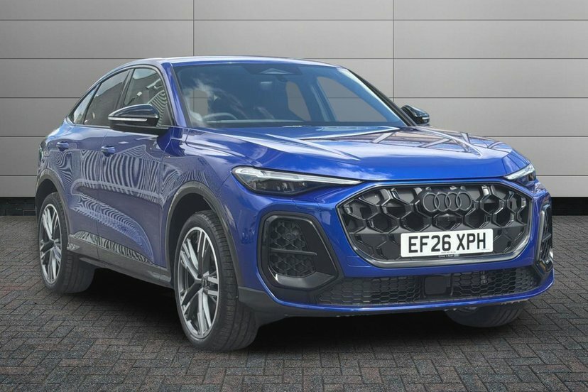Audi Q5 2.0 E-hybrid 25.9Kwh Black Edition Sportback P Blue