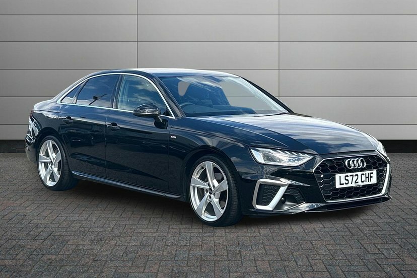 Audi A4 2.0 Tfsi 35 S Line Saloon S Tronic 150 Black