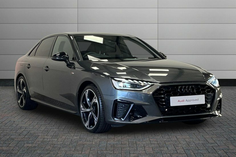 Audi A4 2.0 Tfsi 35 Black Edition Saloon S Tron Grey