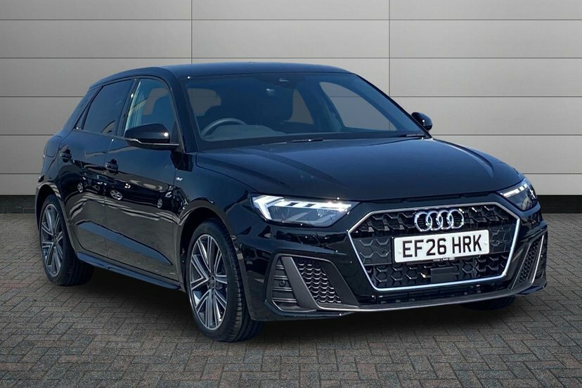 Audi A1 1.0 Tfsi 30 S Line Sportback S Tronic Black