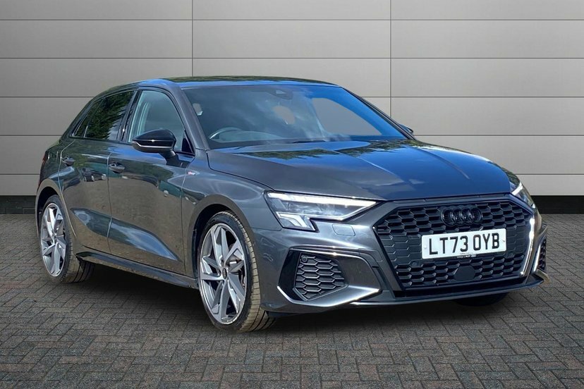 Audi A3 1.5 Tfsi 35 Black Edition Sportback S T Grey