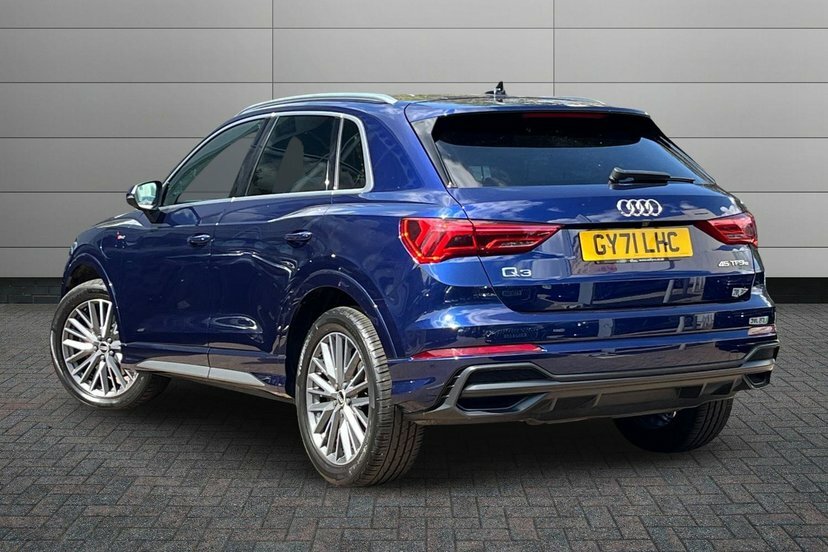 Audi Q3 1.4 Tfsie 45 S Line Suv Plug-in Hybrid Blue #3