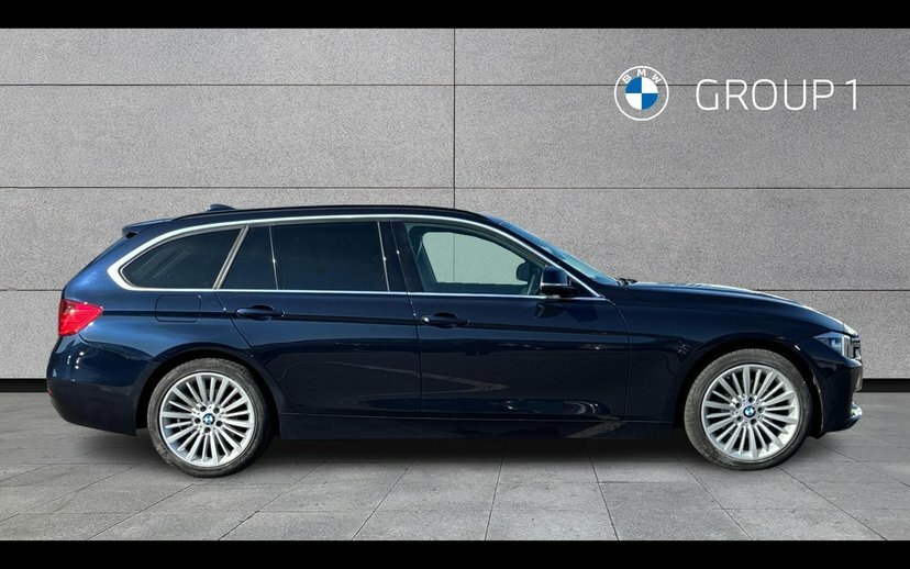 BMW 3 Series 320D Xdrive Luxury Touring Blue #3
