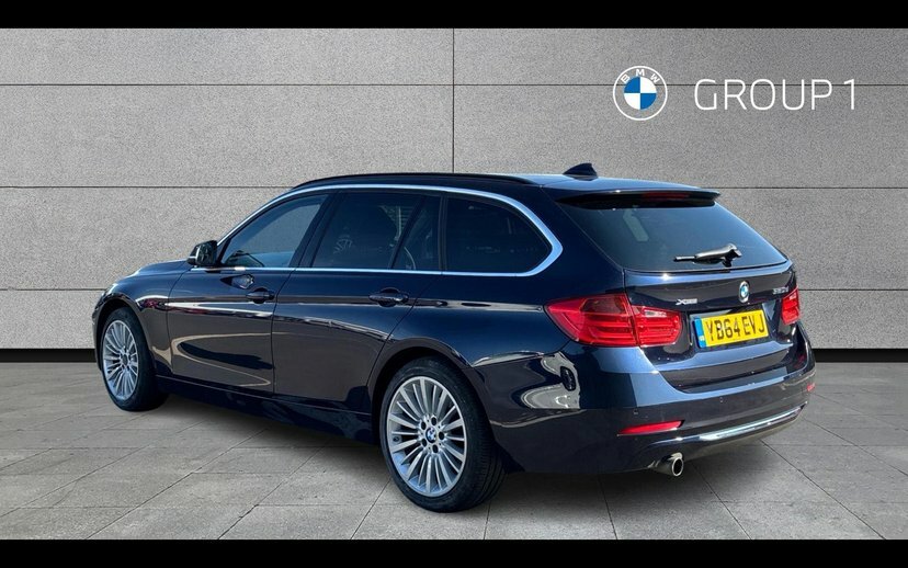 BMW 3 Series 320D Xdrive Luxury Touring Blue #2