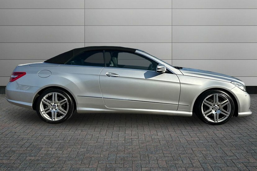 Mercedes-Benz E Class 3.0 E350 Cdi V6 Blueefficiency Sport Cabriolet Silver #3